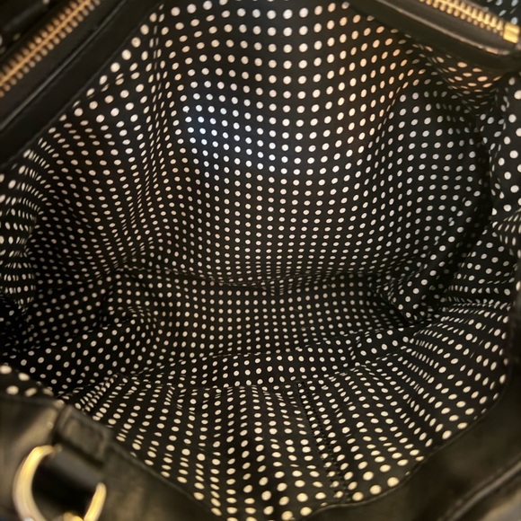 Kate Spade Astor Court Elena Black Quilted Leather Shoulder Bag 14.5x9.5 - Picture 7 of 12